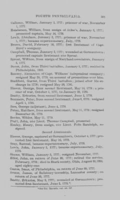 Volume X > Continental Line. Fourth Pennsylvania. January 1, 1777-November 3, 1783.