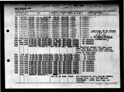 Thumbnail for Goldfinch (AMS-12) > 1948