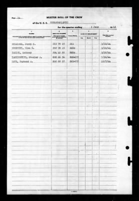 Thurston (AP-77) > 1945