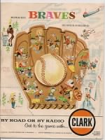 1957 Milwaukee Braves Program