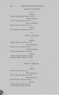 Thumbnail for Volume XIV > Muster Rolls and Papers Relating to the Associators and Militia of the County of Northumberland.