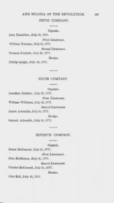 Thumbnail for Volume XIV > Muster Rolls and Papers Relating to the Associators and Militia of the County of Cumberland.