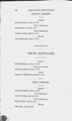 Thumbnail for Volume XIV > Muster Rolls and Papers Relating to the Associators and Militia of the County of Cumberland.