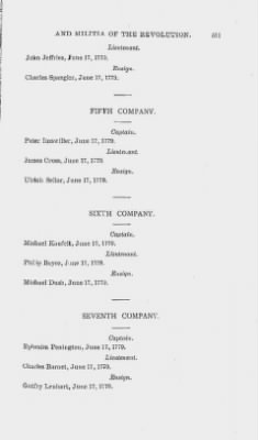 Volume XIV > Muster Rolls and Papers Relating to the Associators and Militia of the county of York.