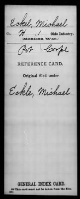 Thumbnail for Michael > Eckel, Michael (Pvt)