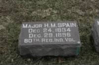 H M Spain Headstone