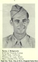 (LTC, Ret) Lt Burt Bridgewater, WWII Combat Pilot