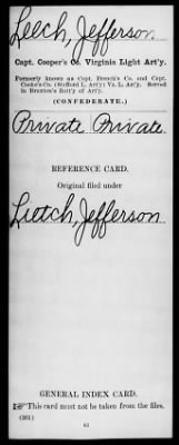 Jefferson > Leech, Jefferson (Private)