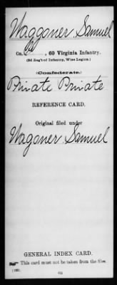 Waggoner, Samuel (Private) > Page 1