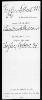Tyler, Robert M (1 Lieutenant) > Page 1