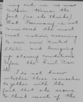Old German Files, 1909-21 > Mrs. West (#8000-273949)