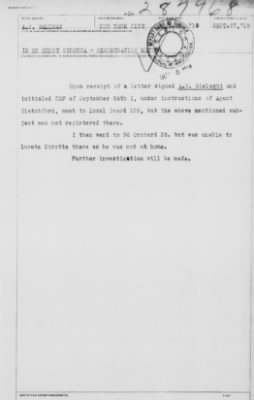 Old German Files, 1909-21 > Henry Sirotta (#287968)