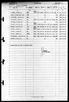 Cortland (APA-75) > 1946