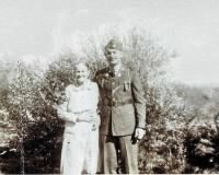 Ralph Scott and his Grandmother Mary Ellen Luck-Timmons