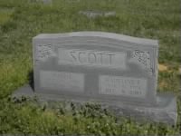 Ralph Scott & Madeline Francis Logsdon-Scott's Headstone
