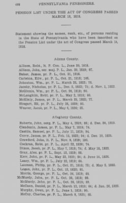 Thumbnail for Volume XXIII > Muster Rolls of the Navy and Line, Militia and Rangers, 1775-1783. with List of Pensioners, 1818-1832.