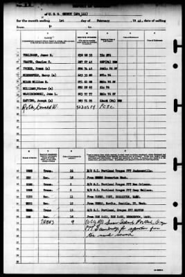 Grundy (APA-111) > 1946