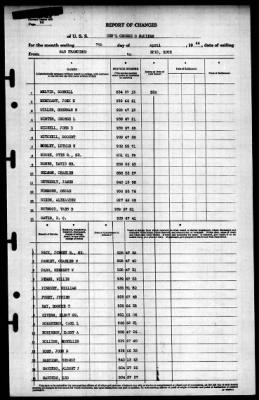 General GO Squier (AP-130) > 1944