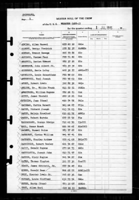 Webster (ARV-2) > 1945