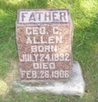 George Allen grave