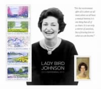 Lady Bird Johnson Stamps