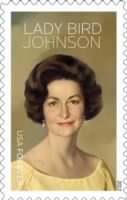 Lady Bird Johnson Stamps