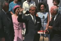 Goldberg being sworn in as U.N. Ambassador