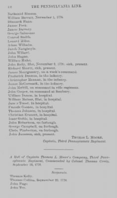 Volume XV > Rolls of Soldiers of the Revolution, Pennsylvania Line, Found in the Department of State, Washington, D. C.