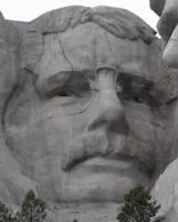 Mt. Rushmore, Theodore Roosevelt closeup