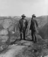 Theodore Roosevelt and nature preservationist John Muir