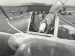 Van Heusen in his second life as a World War II-era test pilot
