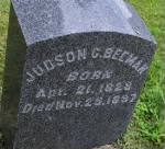 Judson C Beeman - Gravemarker