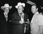 Laurel and Hardy with Rand Brooks