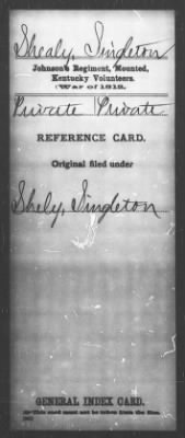 Singleton > Shealy, Singleton (Pvt)