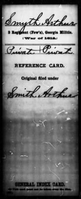 Arthur > Smyth, Arthur (Pvt)