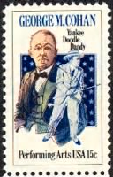George M Cohan Stamp