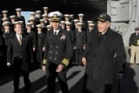 Visiting the USS George H. W. Bush