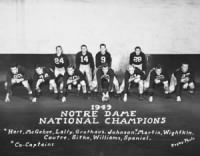 1949 National Champions, Notre Dame