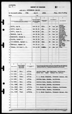 Bitterbush (AN-39) > 1944