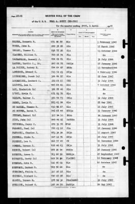 Neal A Scott (DE-769) > 1946