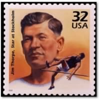 Jim Thorpe Stamp