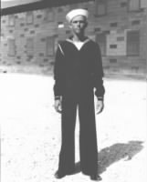 Clifton Carpenter in Navy Uniform - 1942