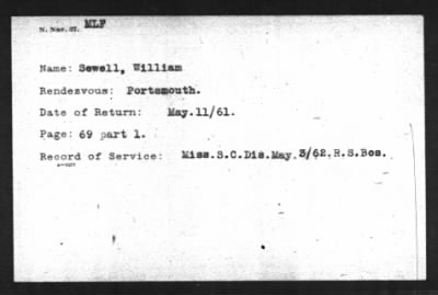 William > Sewell, William