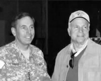 McCain in Baghdad with General David Petraeus, 2007