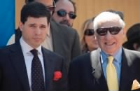 Mel Brooks and son, 2010