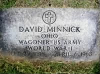 The Grave of David S. Minnick
