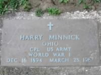 The Grave of Harry Minnick