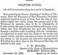 Daniel C Chamberlain 1831 Treasurer Refund.JPG