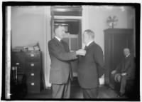 Thumbnail for Gen. John L. Hines decorates Gen. James Allen with Dis. Service Cross.jpg