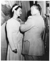 Virginia Hall receiving the Distinguished Service Cross.jpg